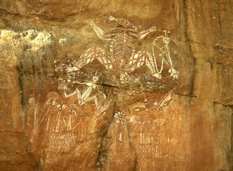 672_Aboriginal rotstekening, Ubirr - Kakadu (2).jpg